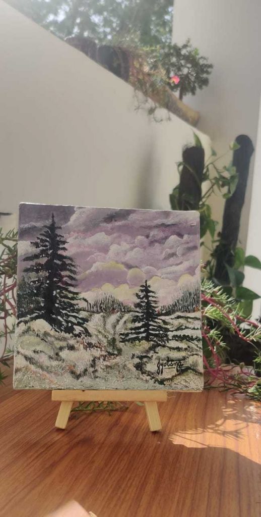 Miniature Landscape (With Stand)